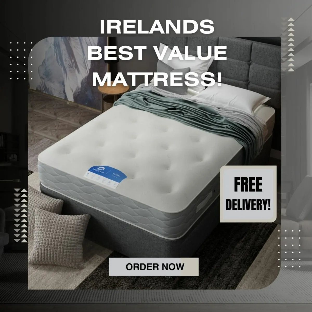 Standard Double Mattress - Nationwide Delivery