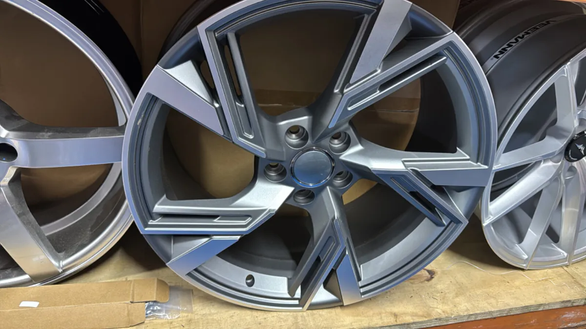 19” Audi 5x112 alloy and tyres