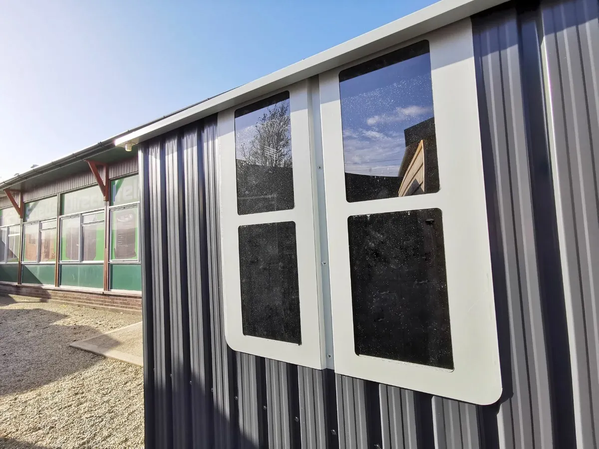 10 x 7.5 FT Steel Cottage Shed - Image 2