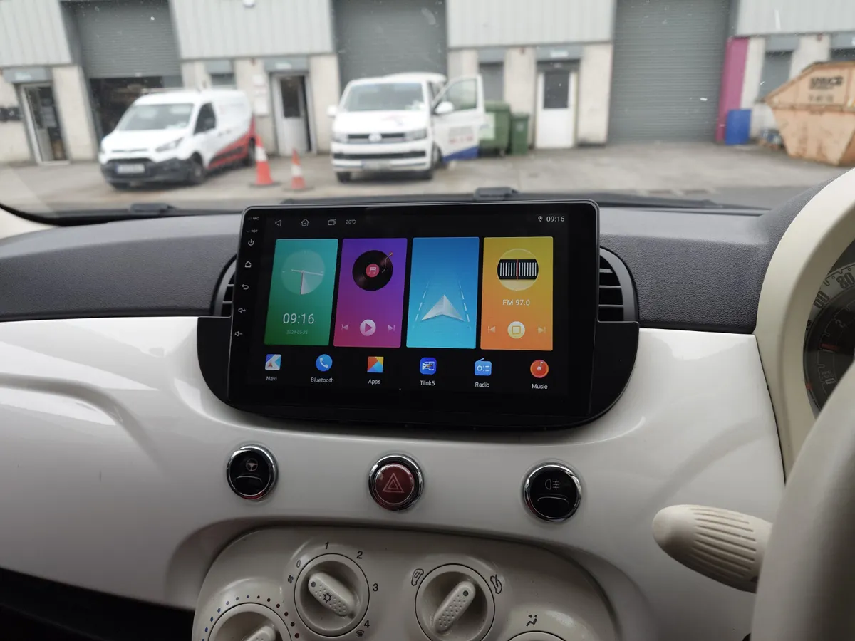 Fiat 500 android radio carplay - Image 3