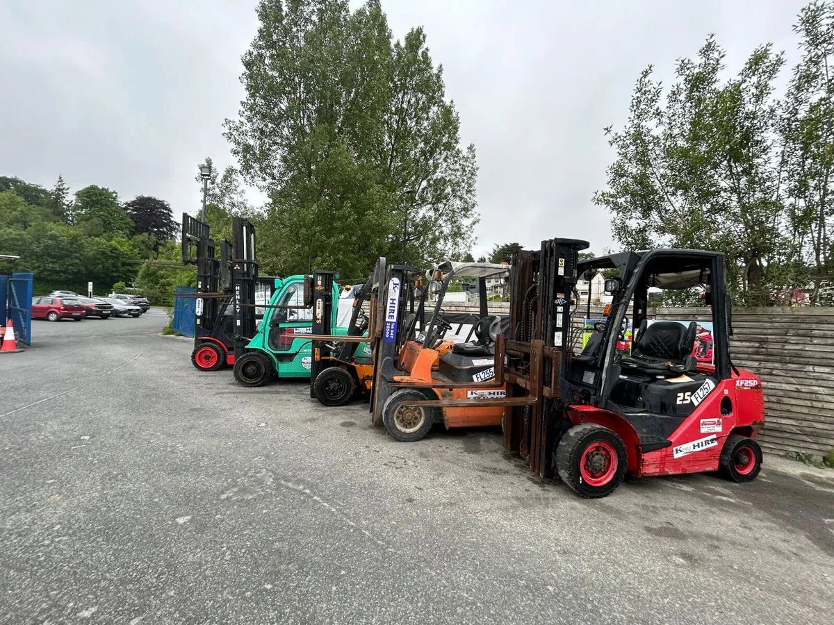 FORKLIFTS AVAILABLE  FOR LONG TERM HIRE - Image 2