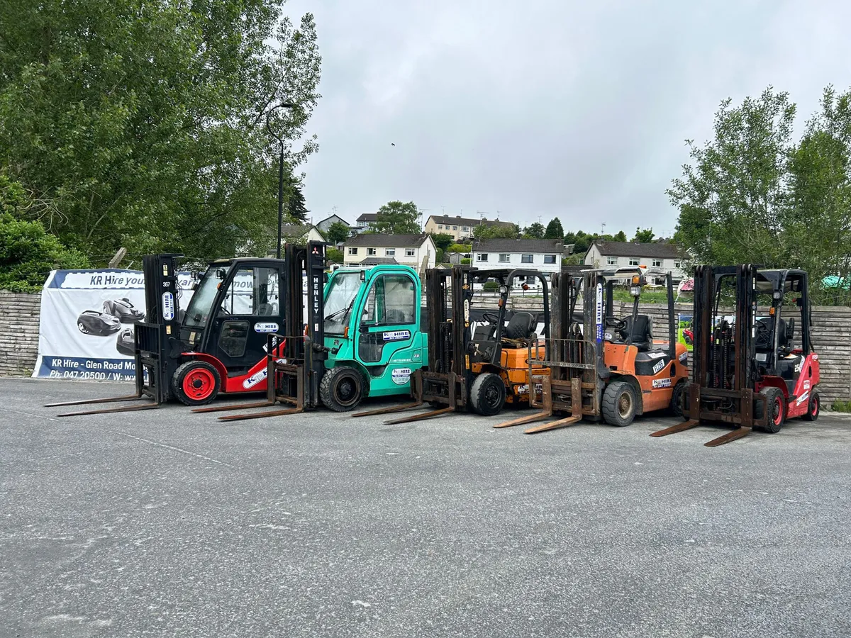 FORKLIFTS AVAILABLE  FOR LONG TERM HIRE - Image 1