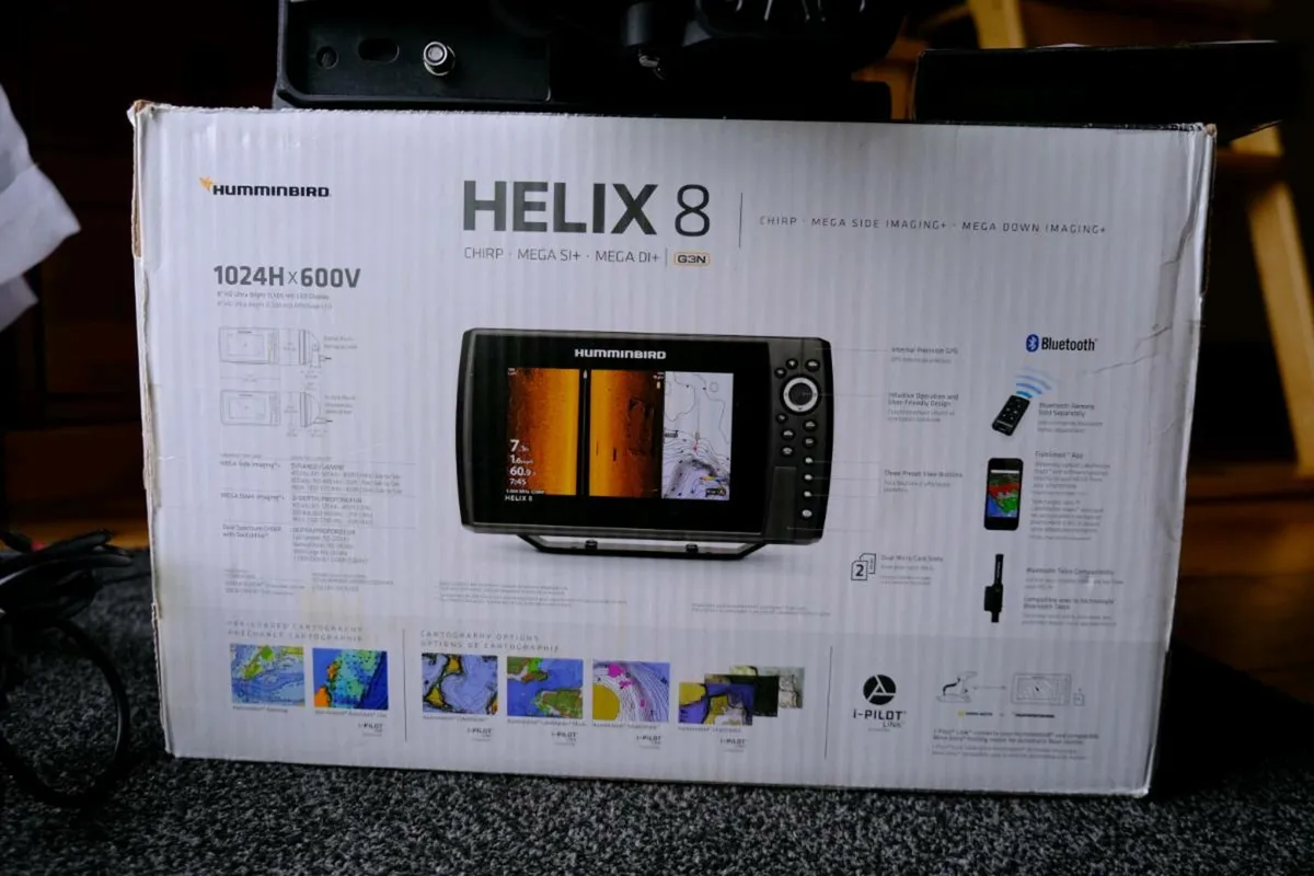 HUMMINBIRD Helix 8 G3N CHIRP Mega Si+  Mega Di+ - Image 4