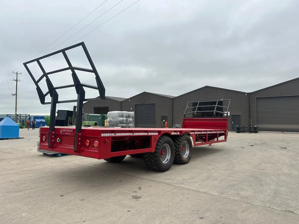 Numac 28ft bale trailer *order now for 2026 grass* - Image 4