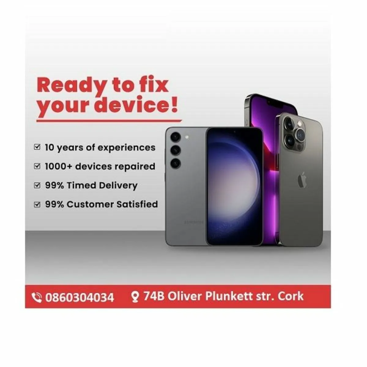 Mobile Phone iPhone Tablet Screen Repair Service