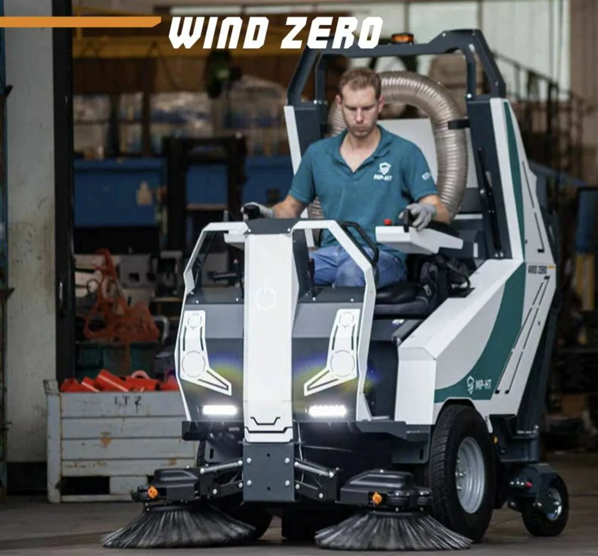 Green Clean  Electric Outdoor sweeper - Image 1