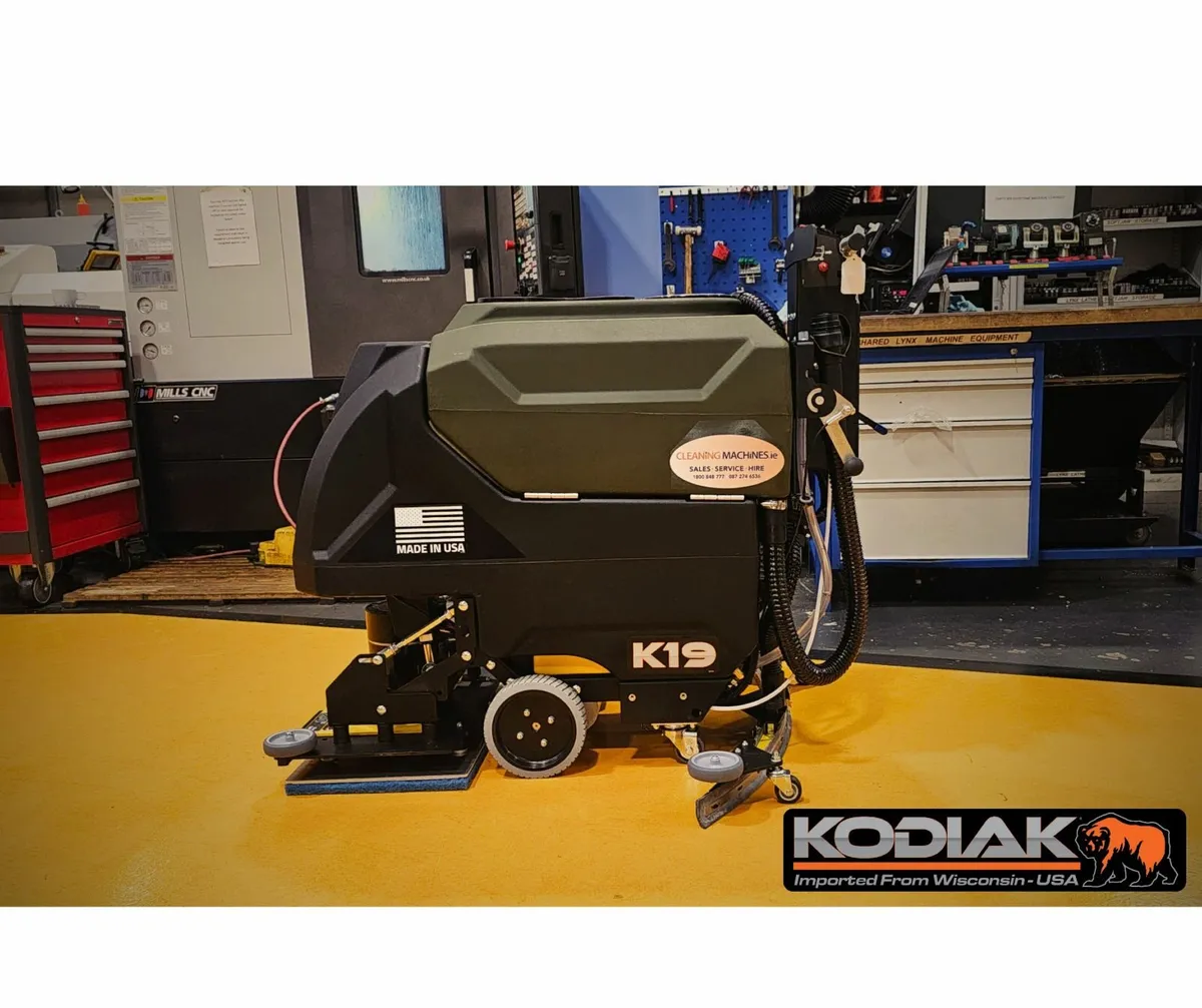 Kodiak K19 scrubber dryer floor cleaning - Image 1