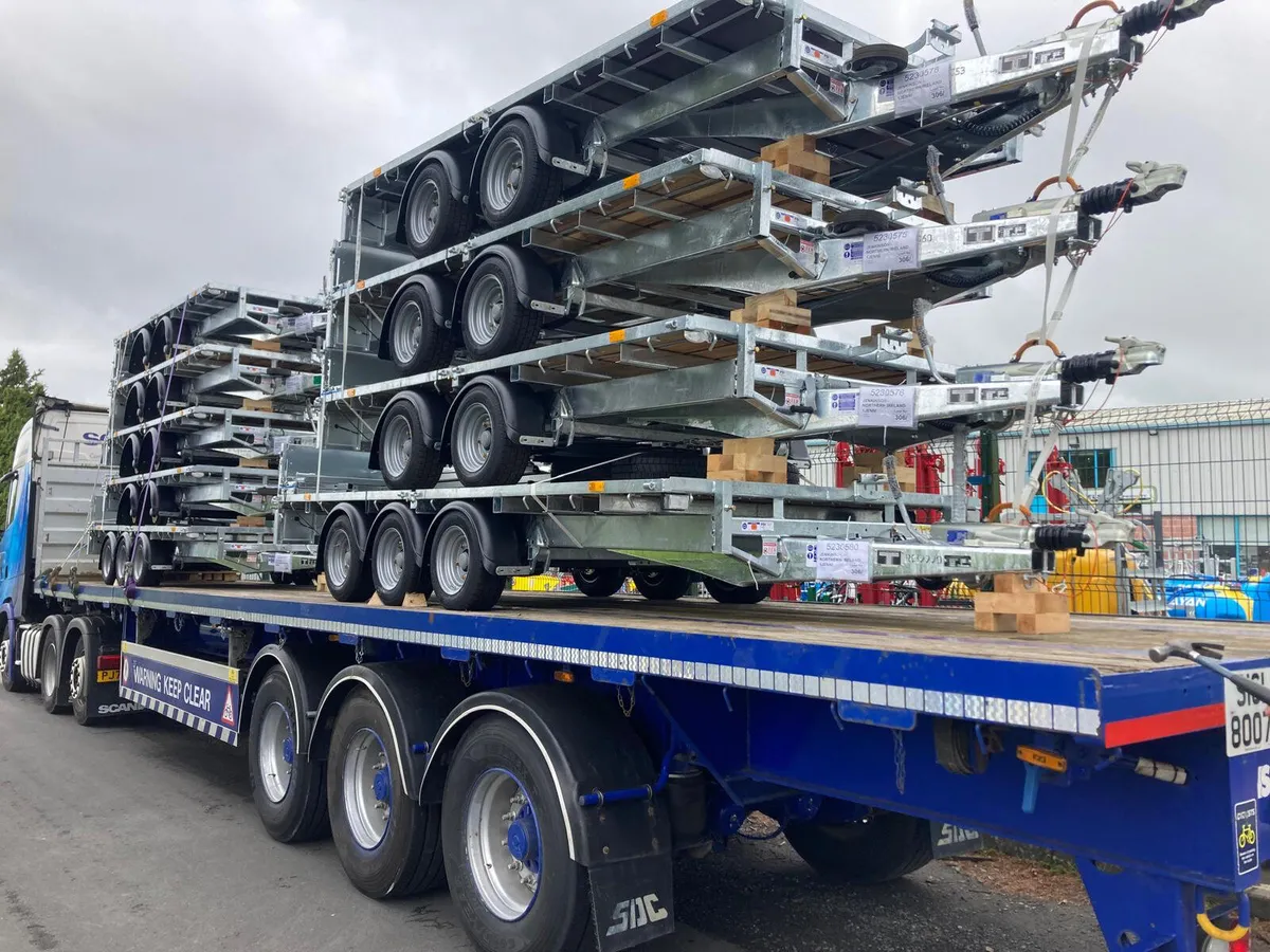 New Ifor Williams Flat Bed Trailers IN STOCK