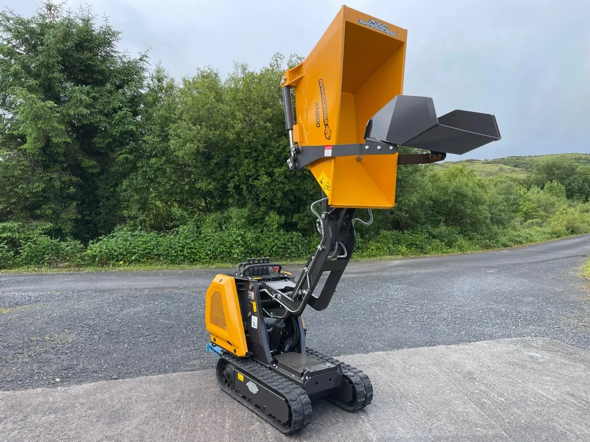 Wide range of Tracked Dumpers. Finance available - Image 2