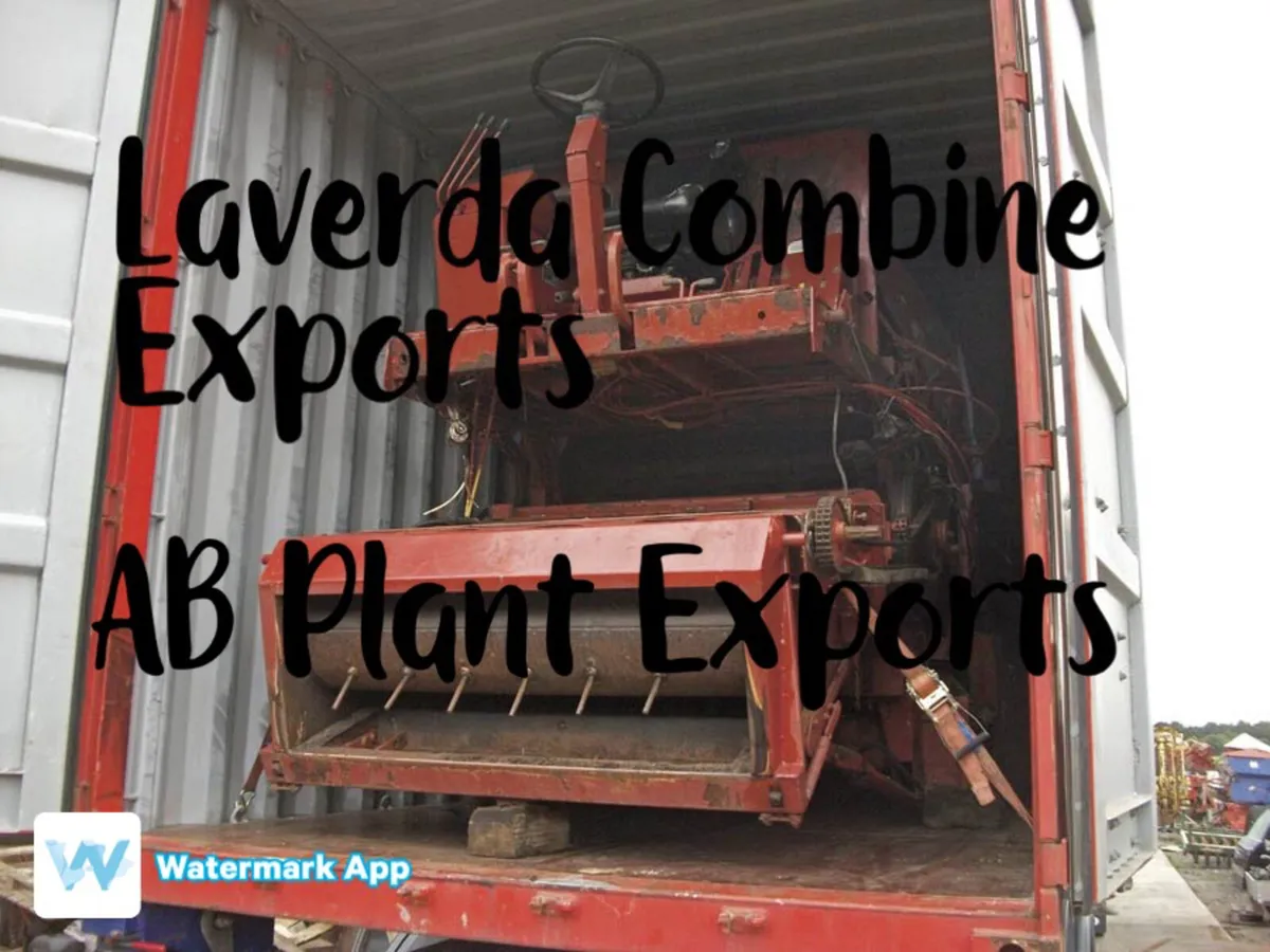 Laverda combine exports - Image 1