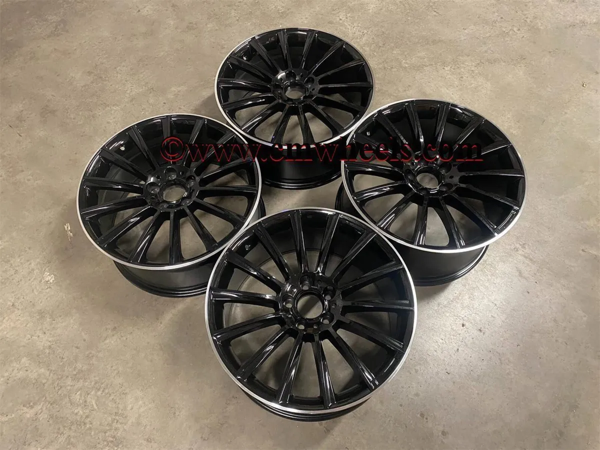 19 20 22" Inch Mercedes Twist Alloys C E S Class - Image 4