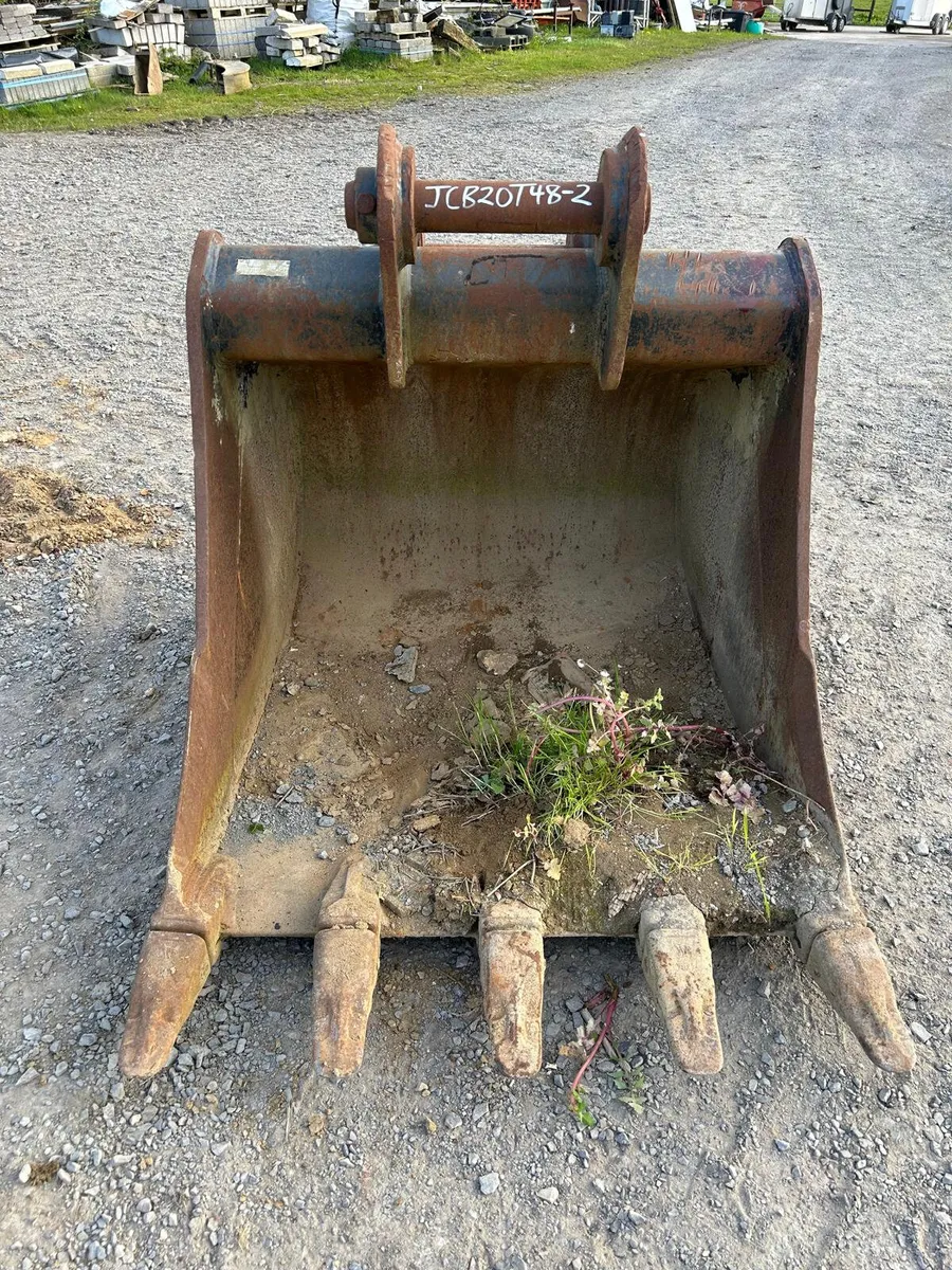 JCB 20 Ton 48”/ 1200mm digging bucket - Image 1