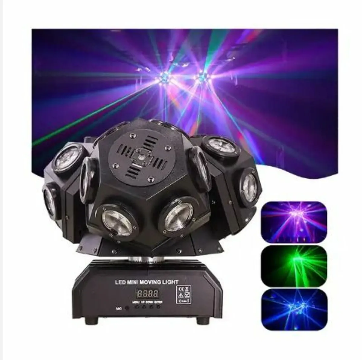 Dj Disco Ball - Fast Moving Head Light - Image 3