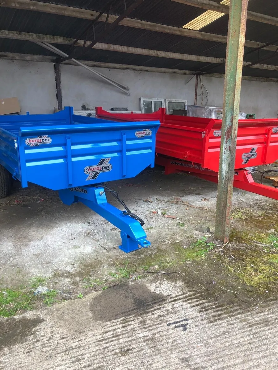 Eurospec heavy duty 10x6 tipping trailer - Image 2