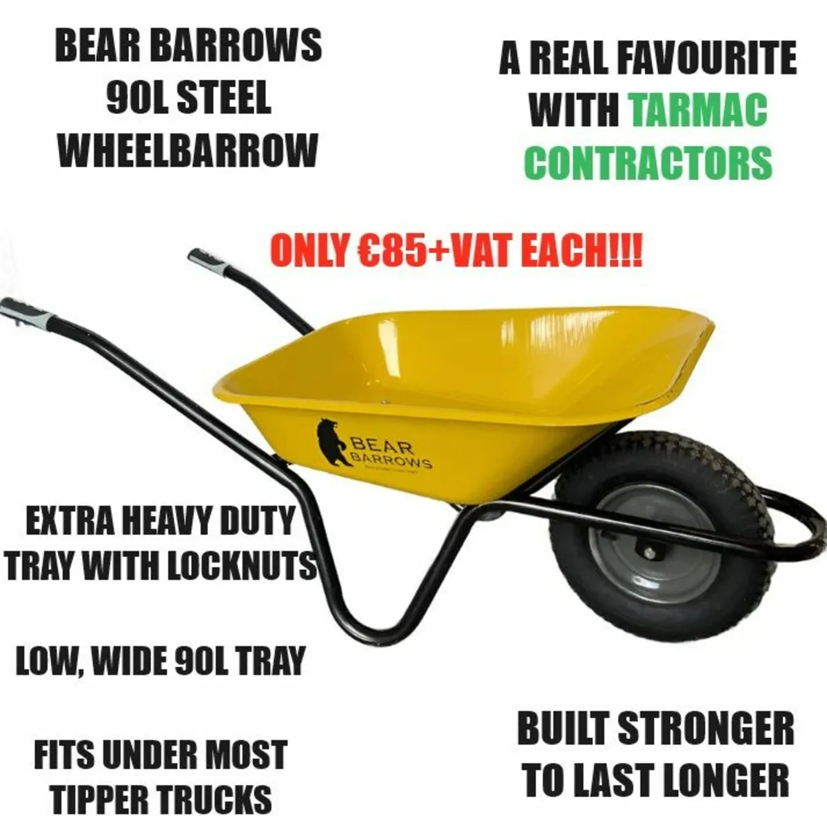 Bear Contractors Wheelbarrows Toolman !!! - Image 4