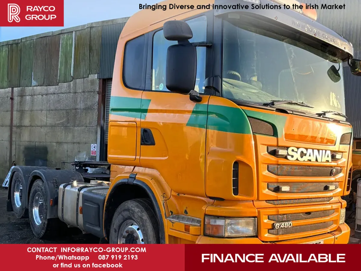 🔥 2012 Scania G480 6x2 Rear Twin Lift Tag - Image 3