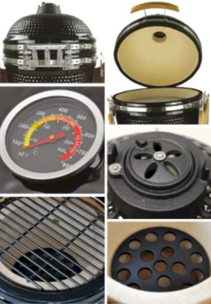 Egg-ceptional 13" Kamado Barbecue Grill - Image 3