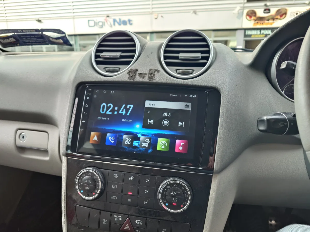 Mercedes ML android radio carplay - Image 4