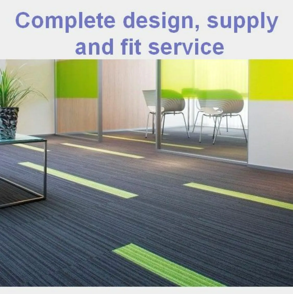 Office Flooring. Carpet Tiling and LVT - Image 3
