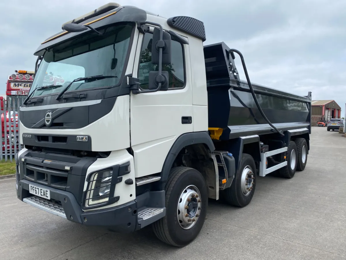 2018 Volvo FMX 420 8x4 Tipper - Image 3