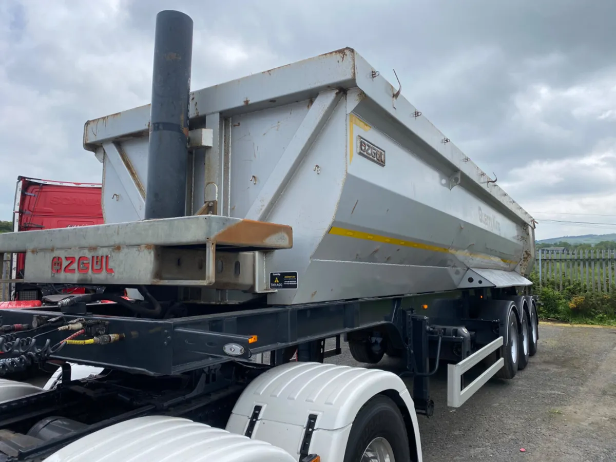 2018 OZGUL QuarryKing tipping trailer - Image 3