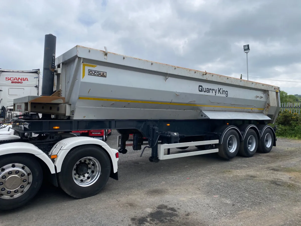 2018 OZGUL QuarryKing tipping trailer - Image 2