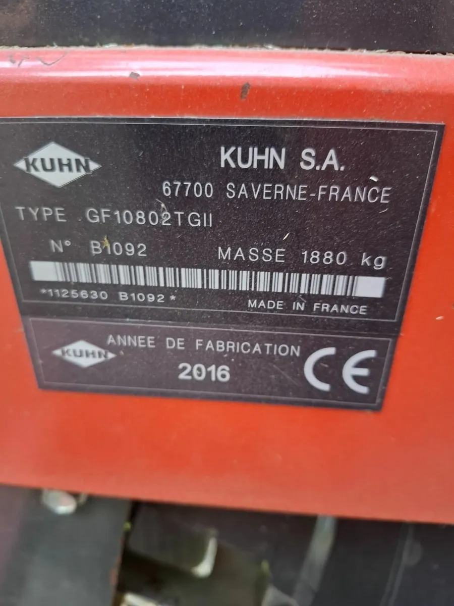 Kuhn Tedder GF 10802 T - Image 2