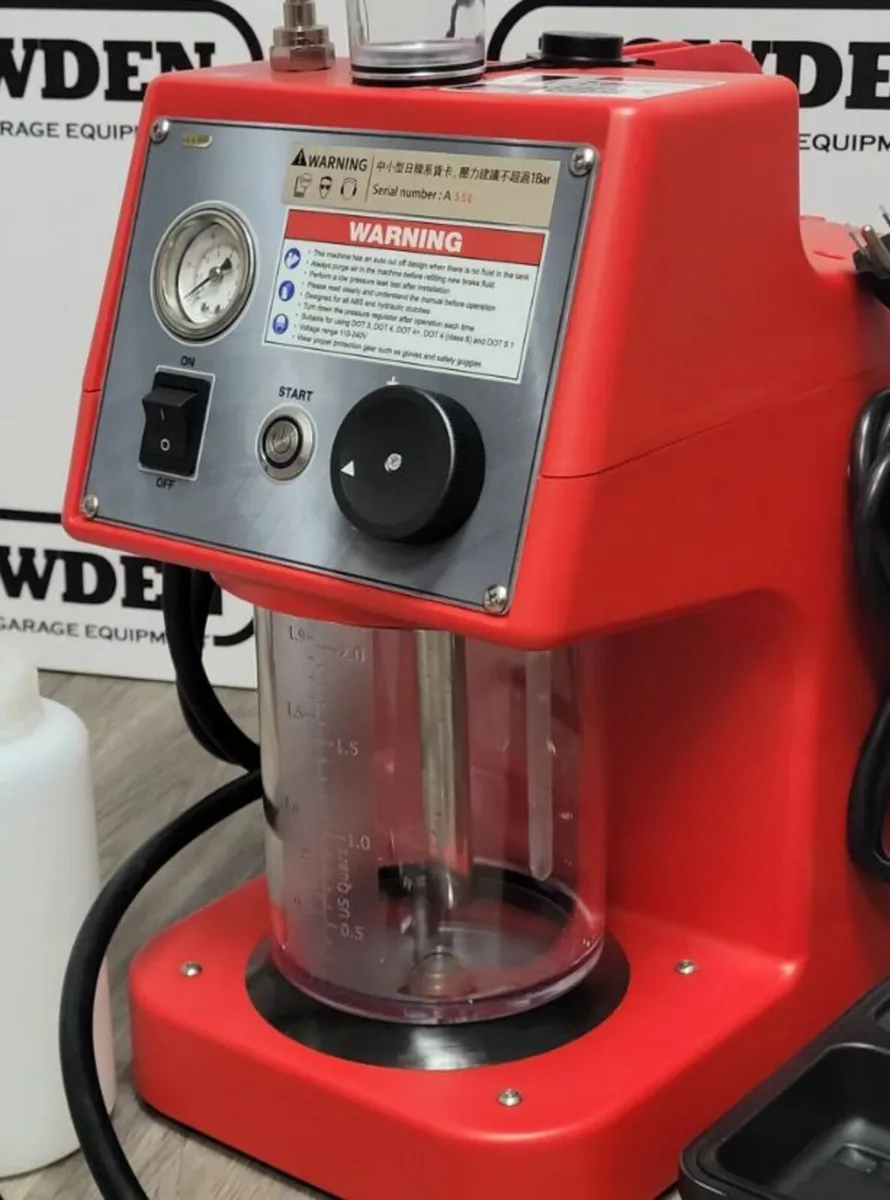 HTM Compact Brake Fluid Exchange Machine With 6Pc - Image 3