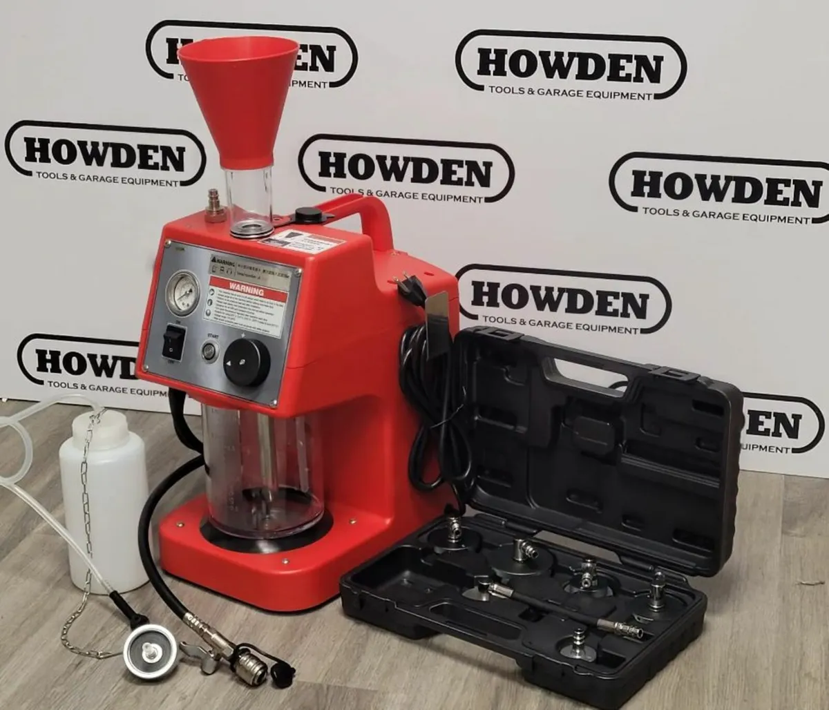 HTM Compact Brake Fluid Exchange Machine With 6Pc - Image 1