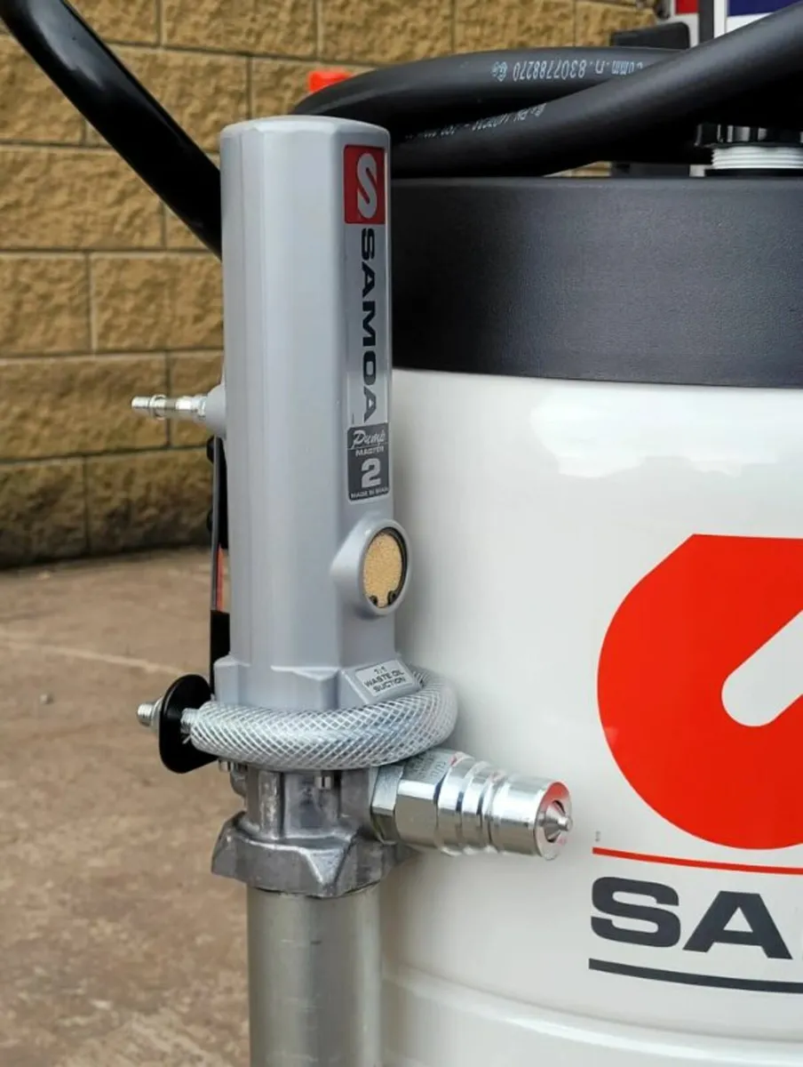 Samoa 100Ltr Oil Drainer With Air Pump System - Image 3