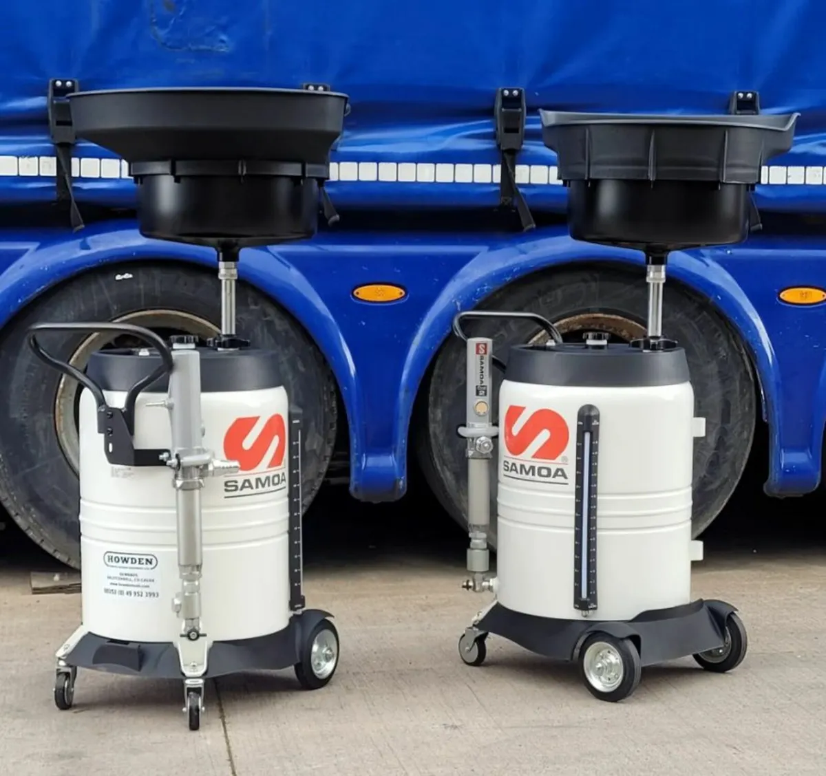Samoa 100Ltr Oil Drainer With Air Pump System - Image 1