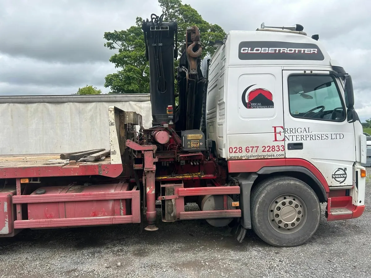 2004 Volvo Flat Lorry 26T C/W Fassi F450A XP .24 C - Image 3