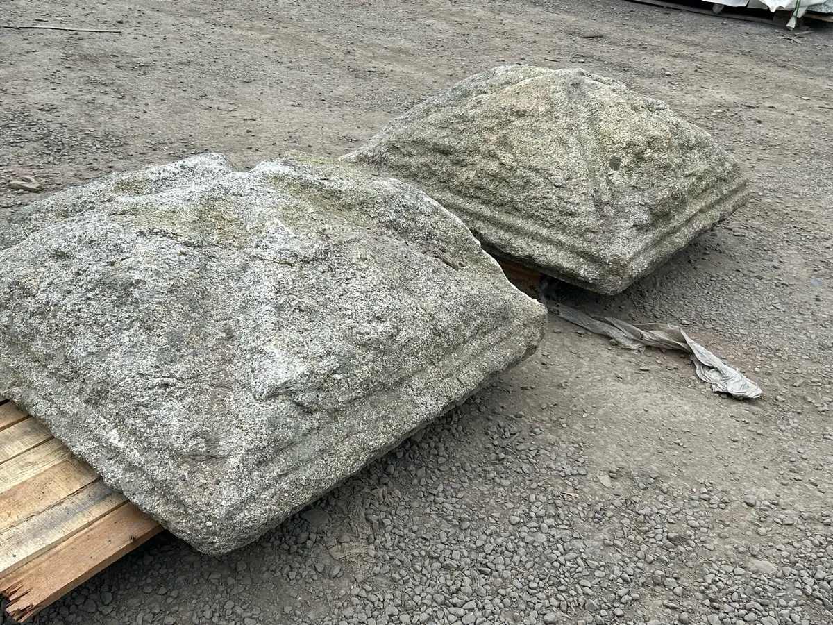 Antique  Granite  Pier  Caps - Image 4