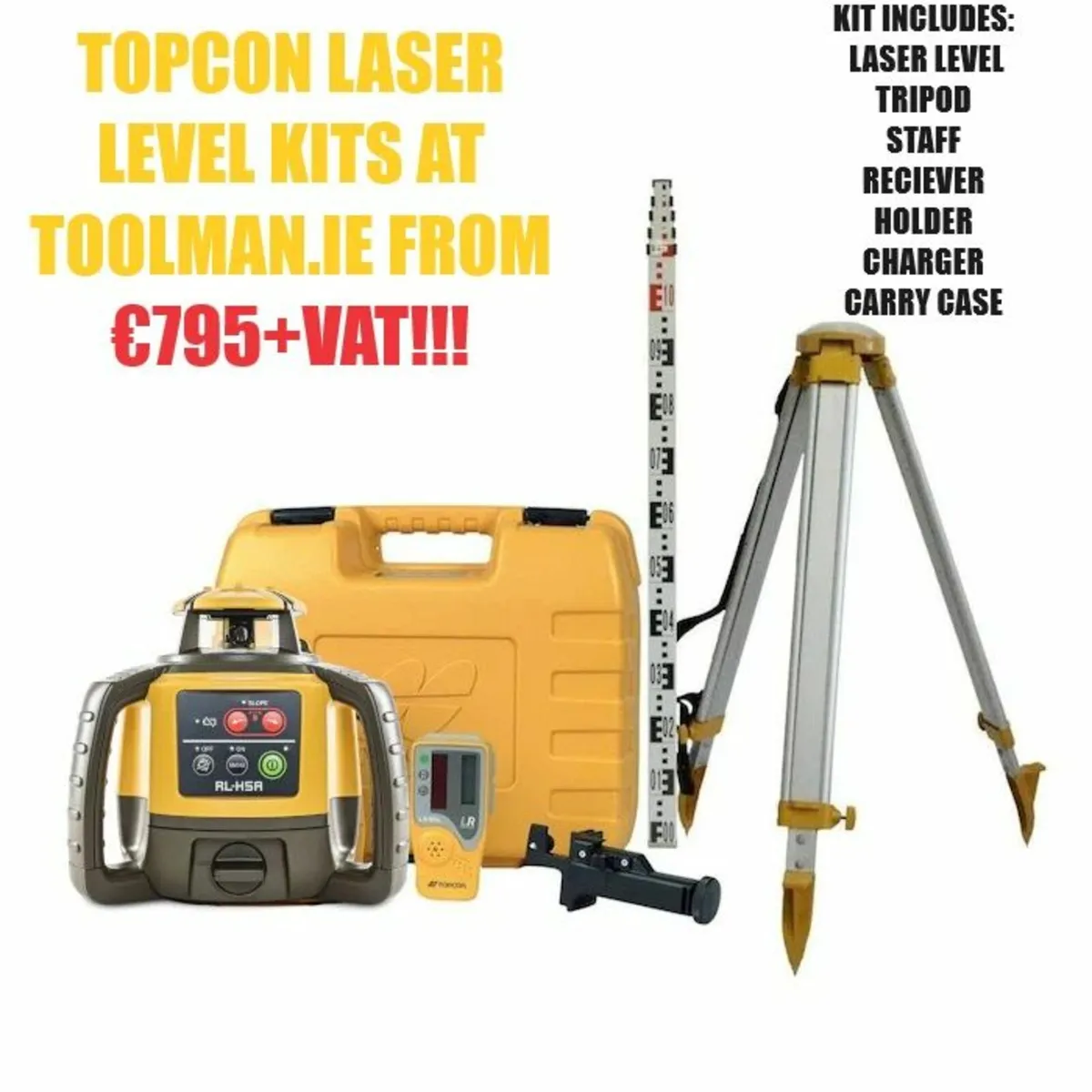 Topcon Digital Laser Level Kits Toolman - Image 3
