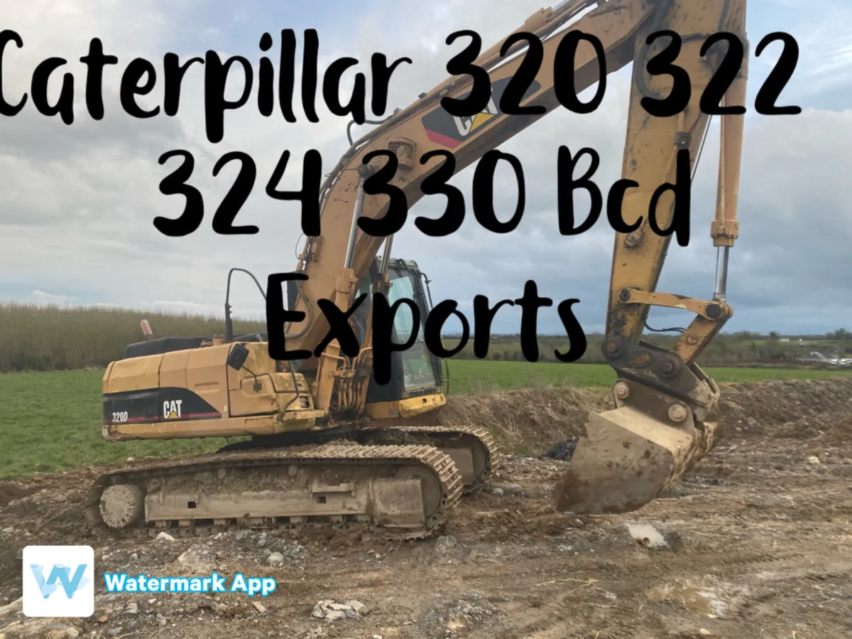 Caterpillar 320 322 324 330 b c d - Image 1