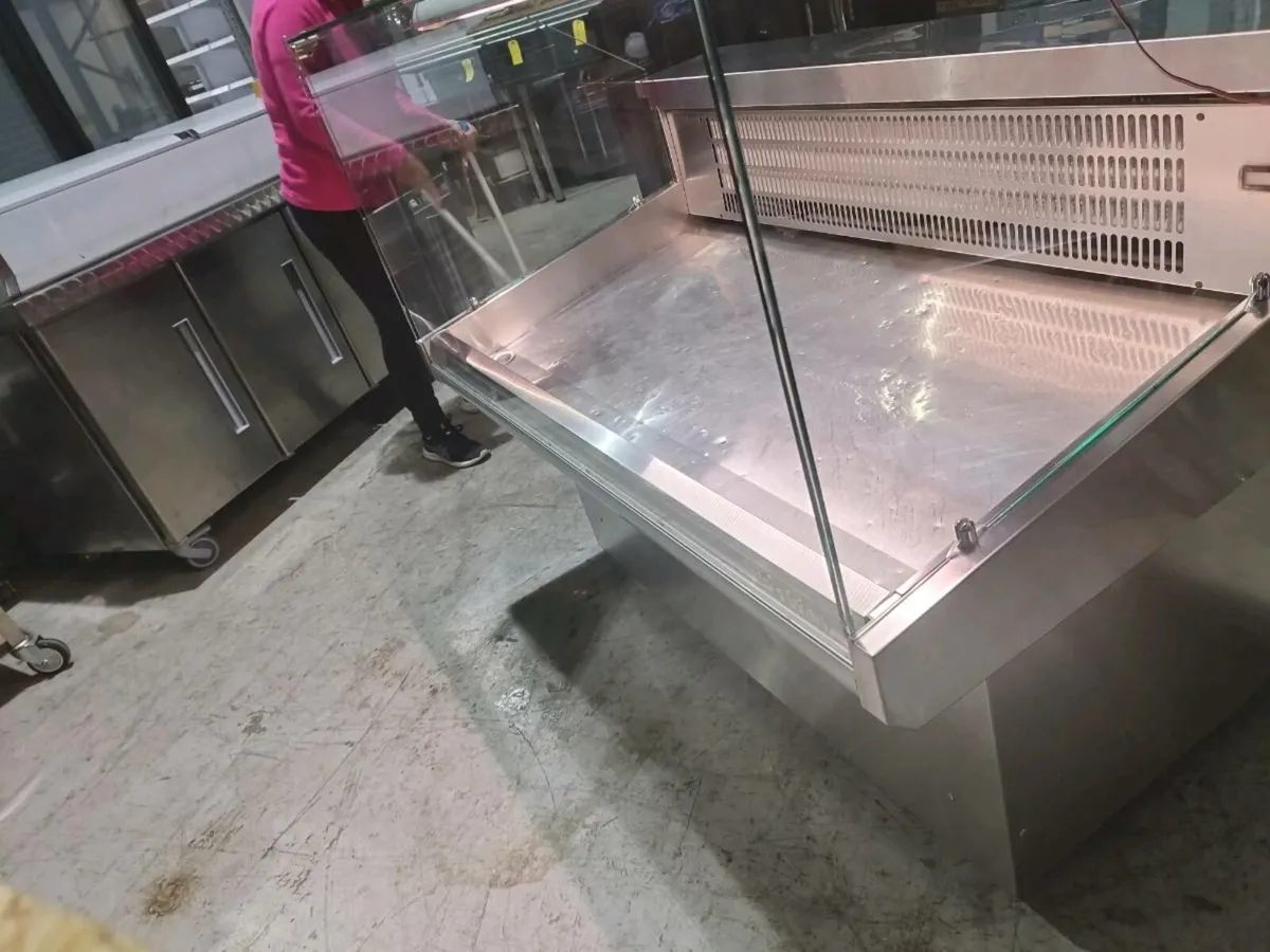 Refrigerated fish display - Image 1