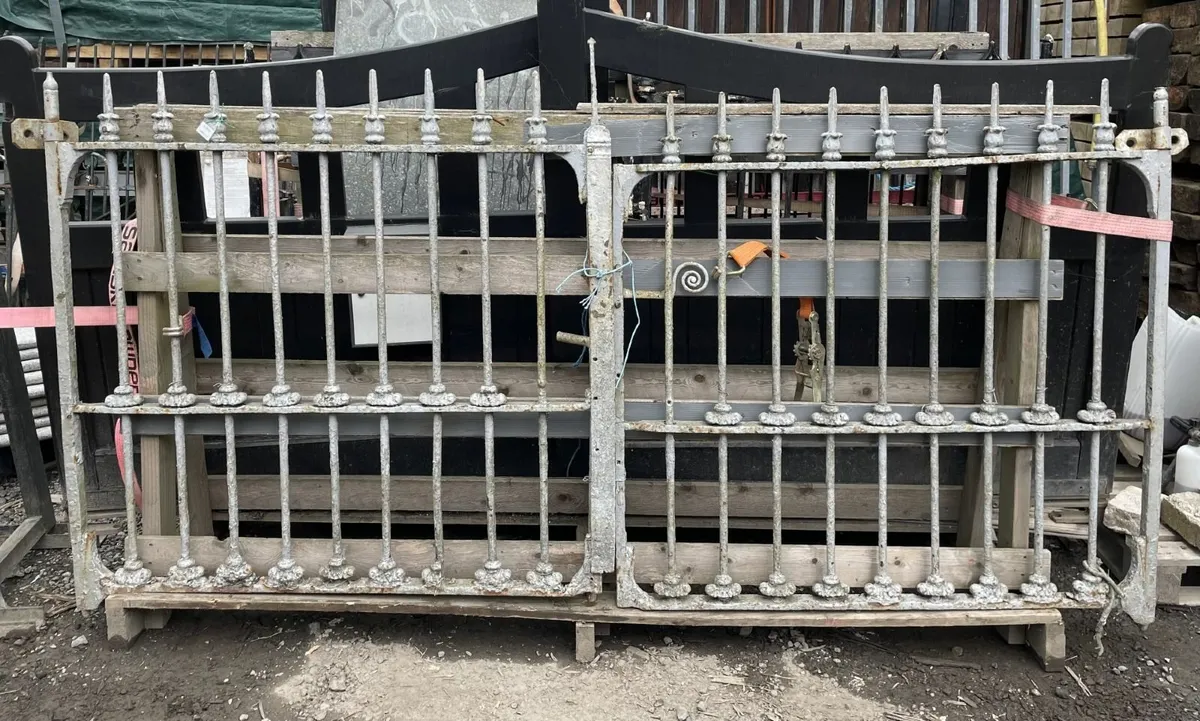 9 ft Wrought Iron  Gates - Image 1