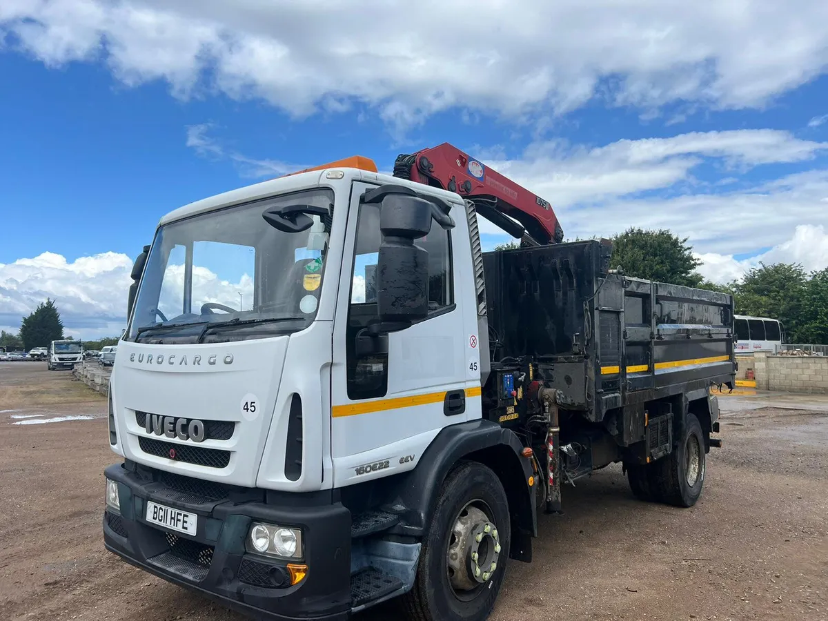 2011 Iveco eurocargo 16Ton tipper grab - Image 2