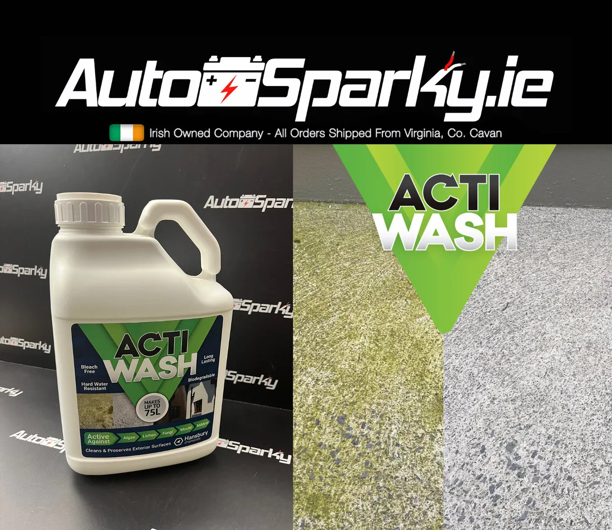 Actiwash Domestic 5L Biocidal Exterior Cleaner - Image 1