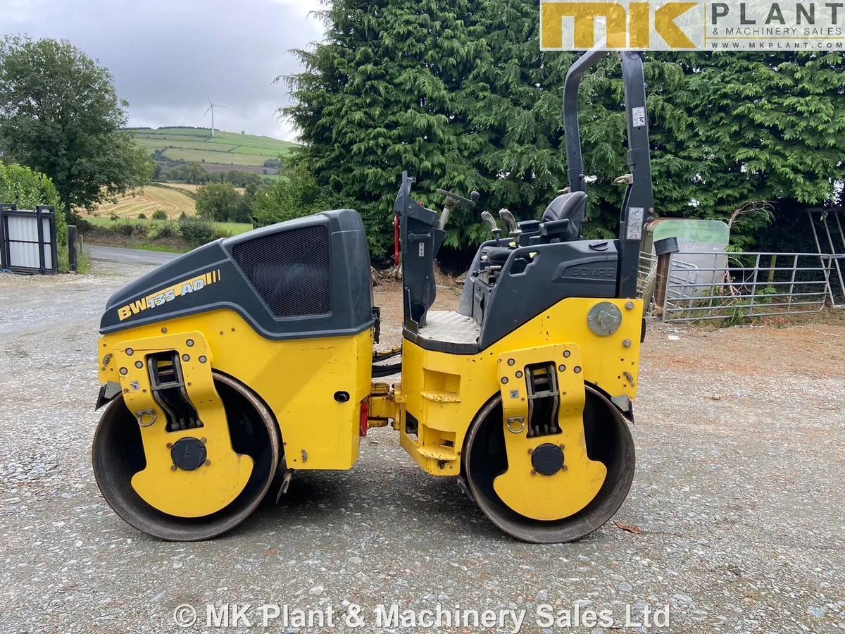Bomag BW 135 AD - 5 Roller with cutting disc - Image 4