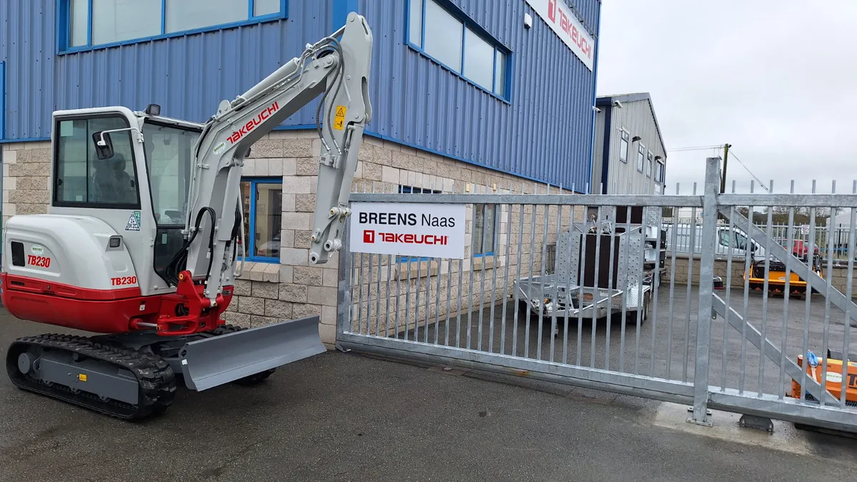 Takeuchi TB230 Excavator - Image 2
