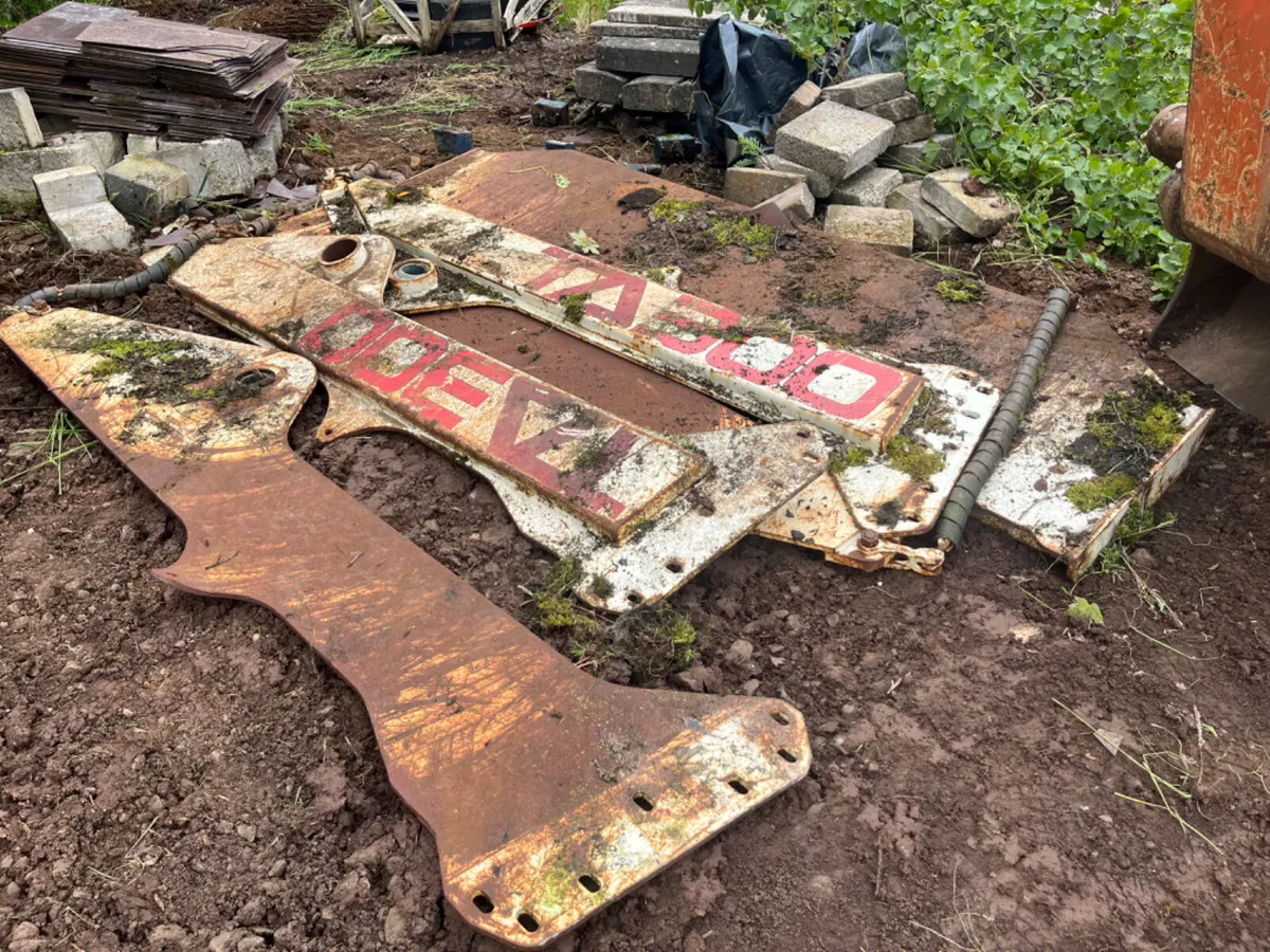 Tail door for Terex TA300 complete with sides