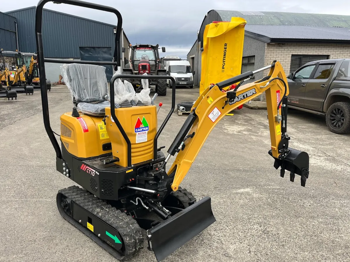 NEW CARTER CT10 PRO MINI DIGGER (1 TON) - Image 1