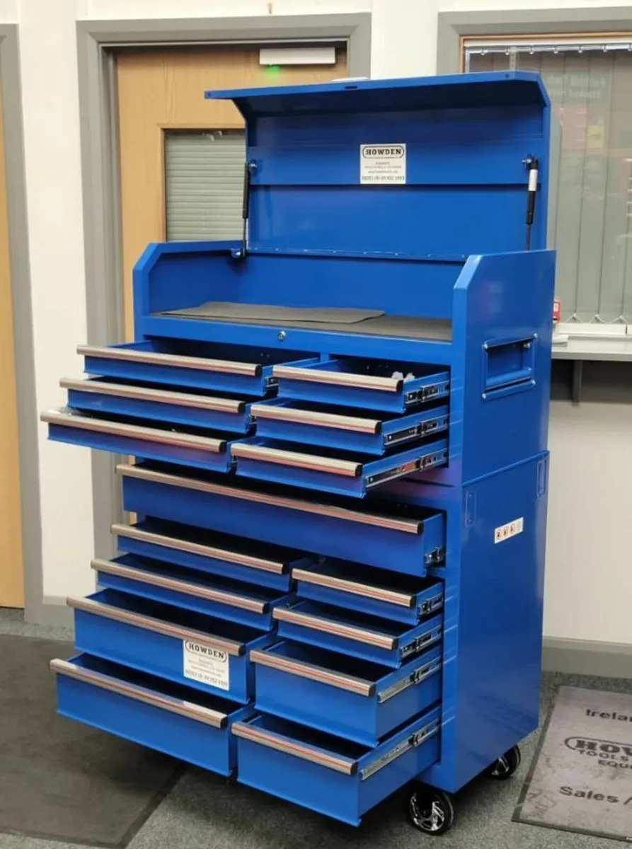 Heavy Duty Toolchest Roller Cabinet 42" 15 Drawer - Image 3