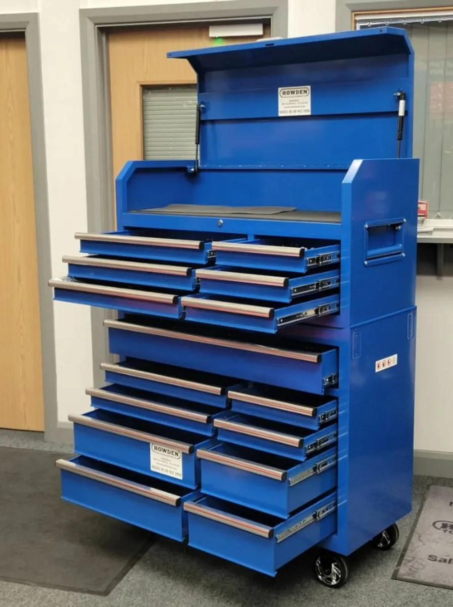 Heavy Duty Toolchest Roller Cabinet 42" 15 Drawer - Image 4