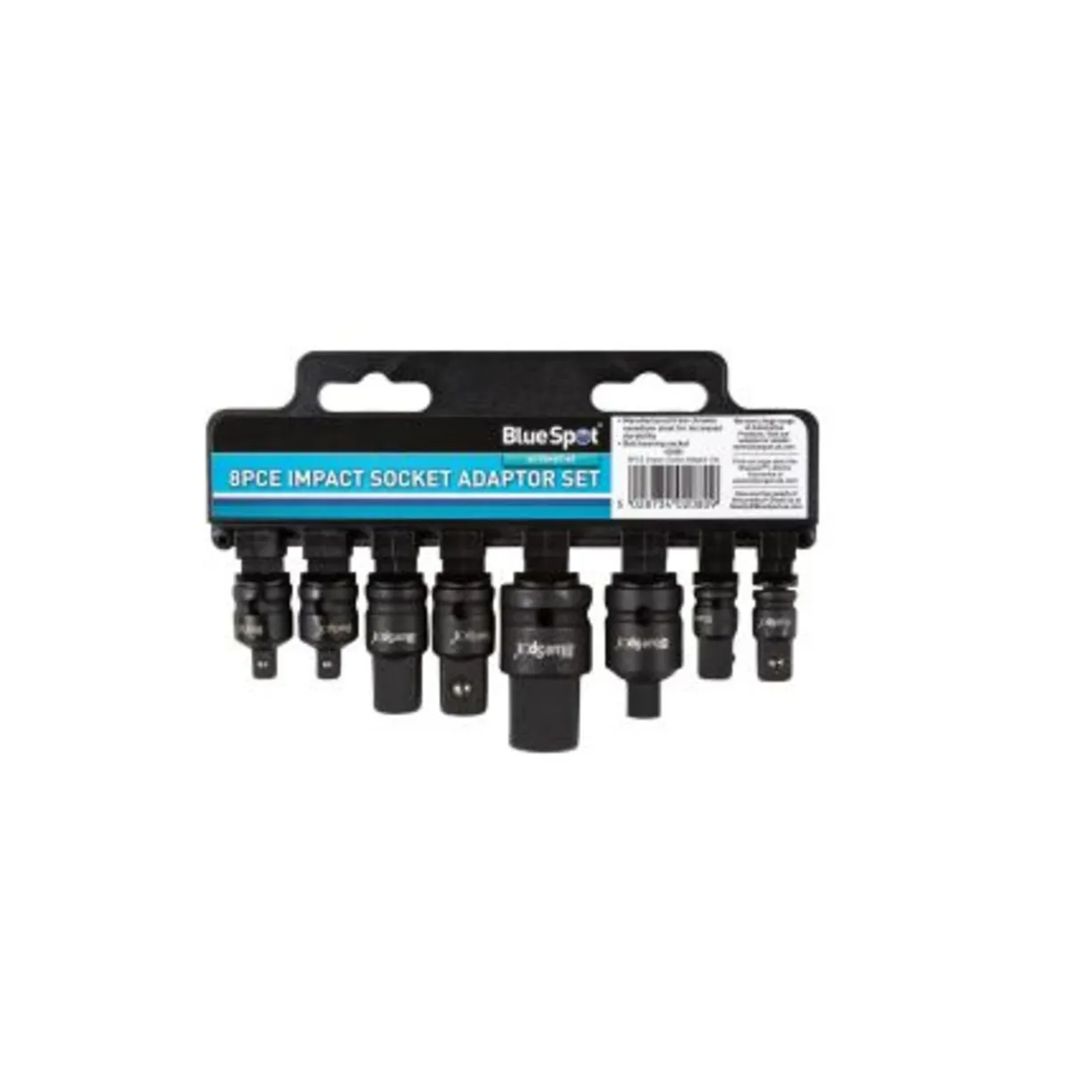 Blue Spot Tools Impact Socket Adapter Set- 8 PCE - Image 1