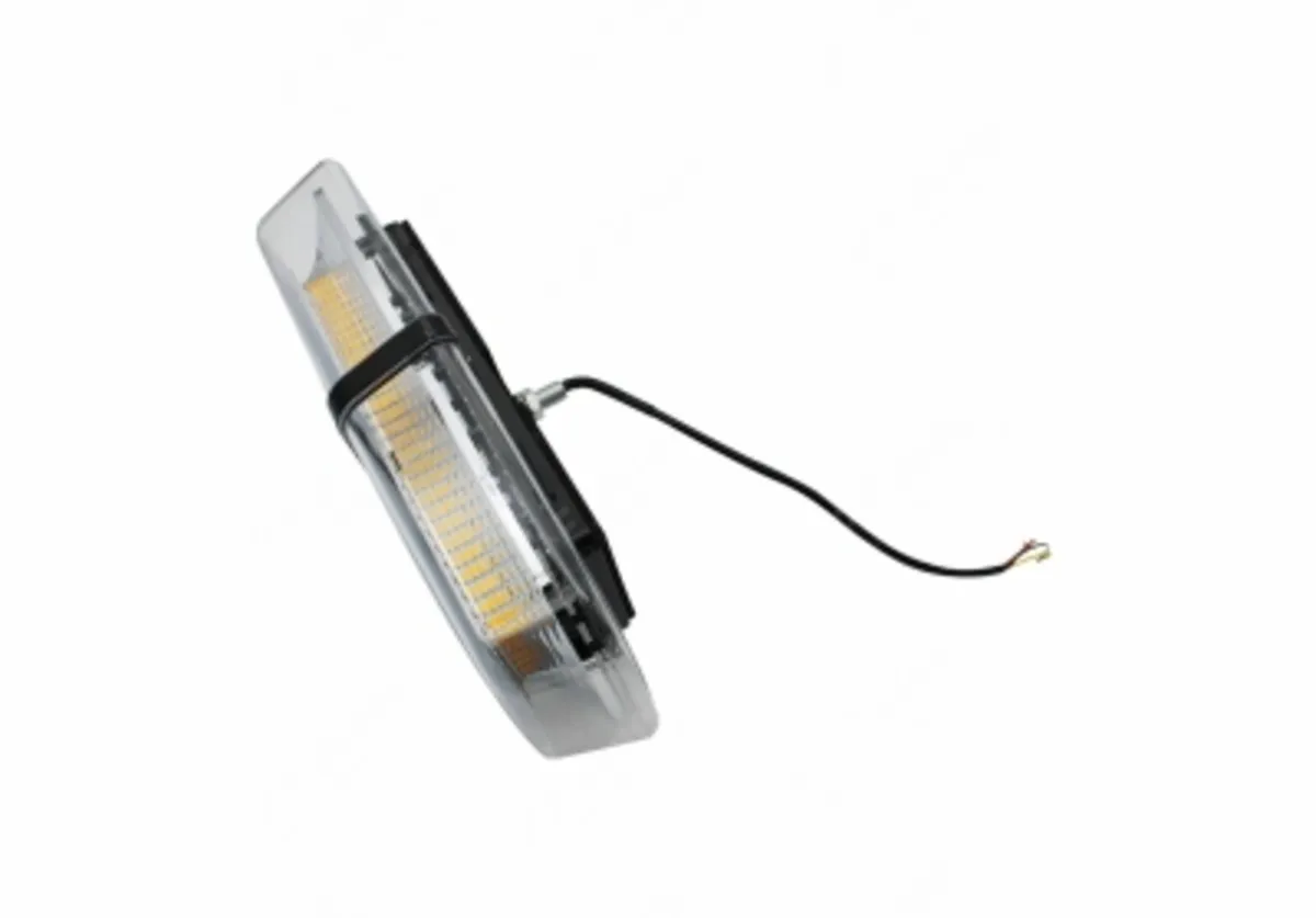 LED Amber Beacon Bolt Fix – 33cm 12v | 24v - Image 2