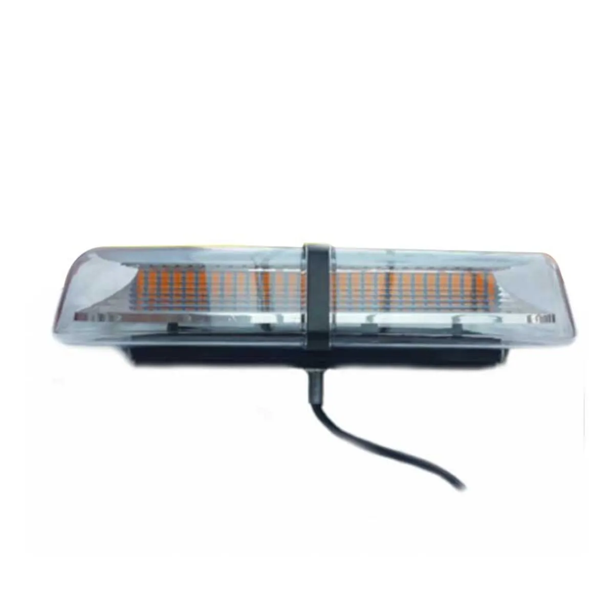 LED Amber Beacon Bolt Fix – 33cm 12v | 24v - Image 1