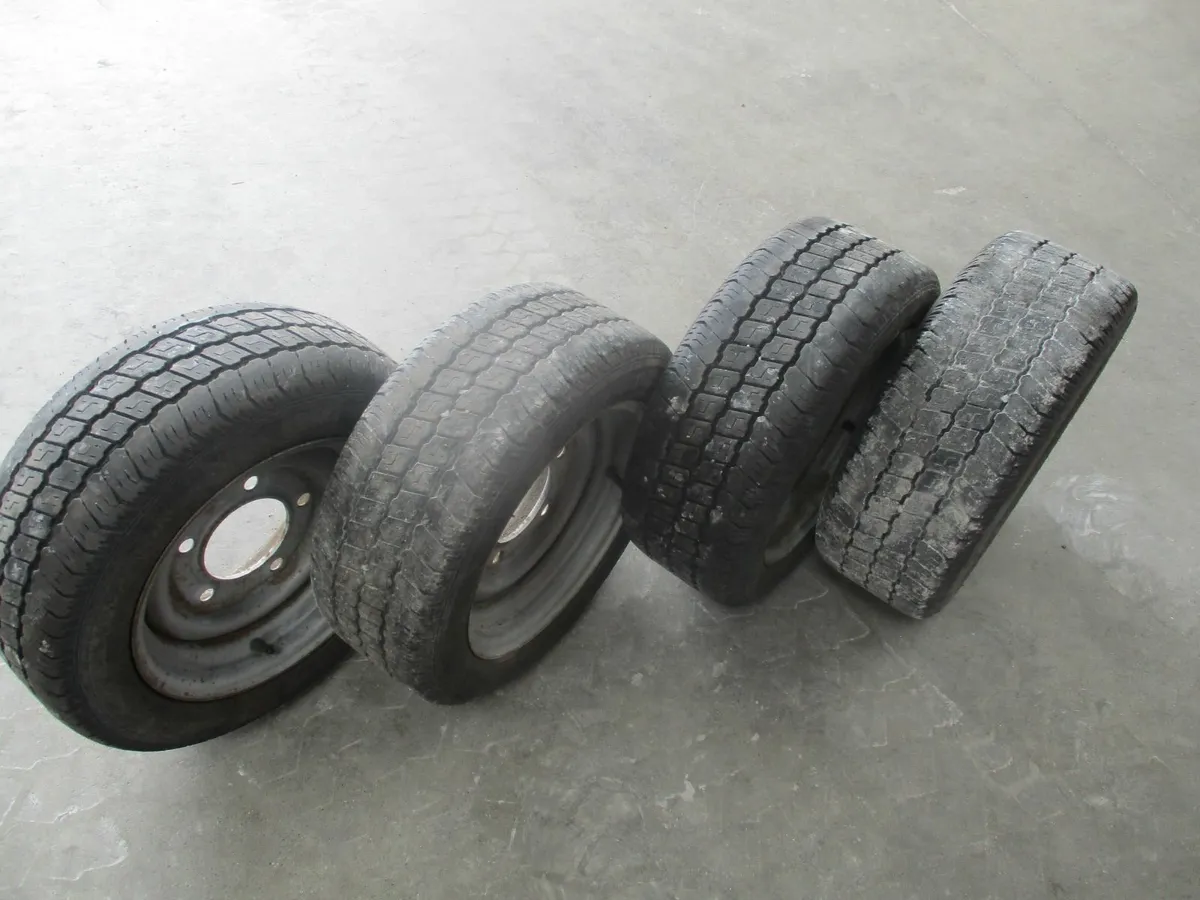 trailer tyres/ rims - Image 1