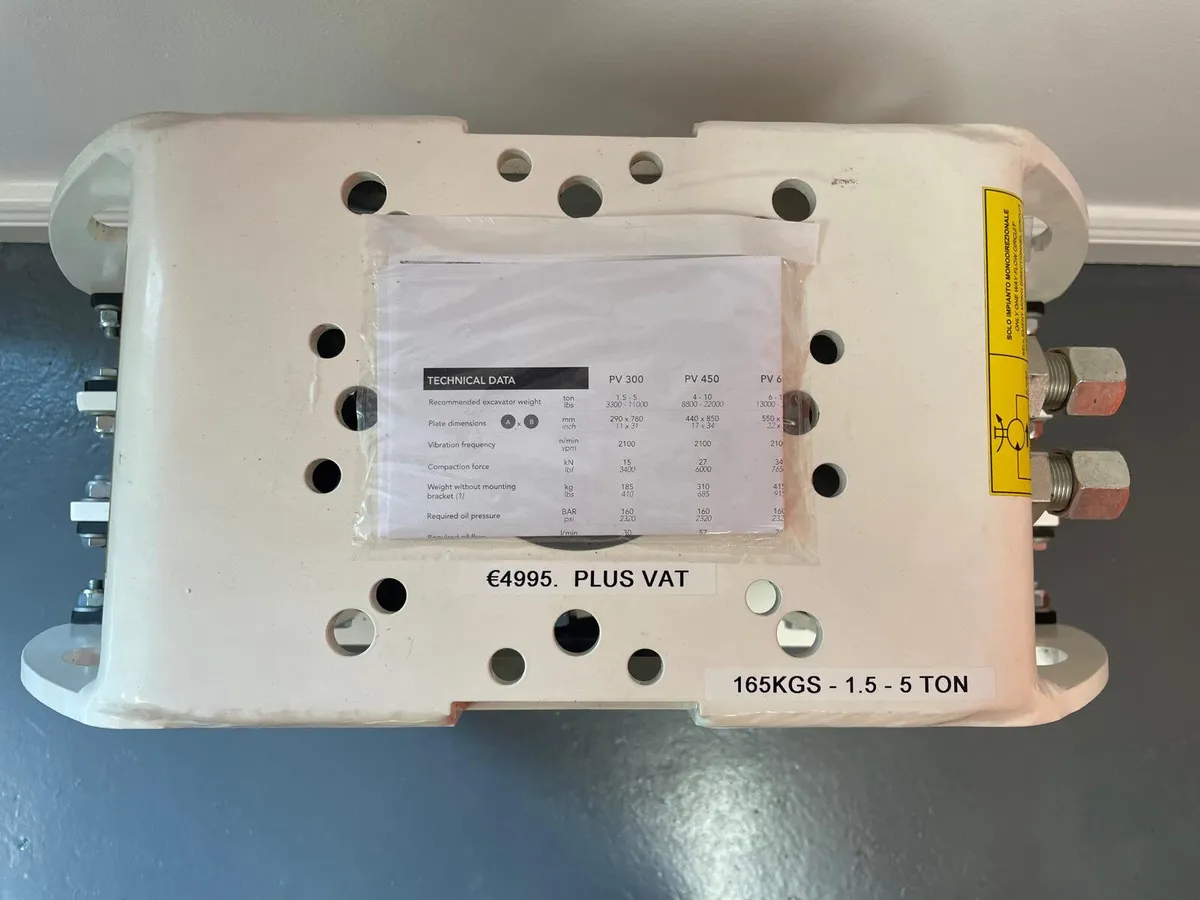 SIMEX PV300 Vibratory plate for excavators - Image 4